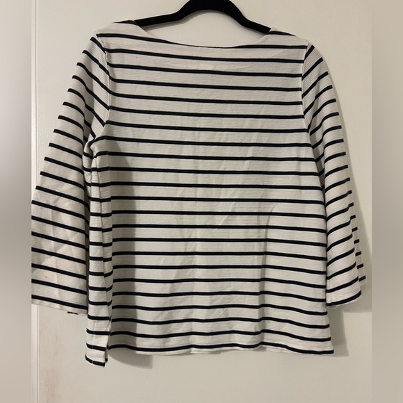 Medium striped boatneck shirt (J113) - Picture 6 of 6